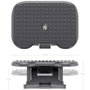 Aisens Reposapiés Ergonómico Inclinable y Ajustable Negro
